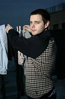 Mike Skinner of The Streets photographed in the East Village NYC on Mar. 1, 2004

Photo; Rahav Segev/Photopass.com