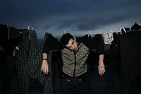 Mike Skinner of The Streets photographed in the East Village NYC on Mar. 1, 2004

Photo; Rahav Segev/Photopass.com