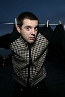 Mike Skinner of The Streets photographed in the East Village NYC on Mar. 1, 2004

Photo; Rahav Segev/Photopass.com