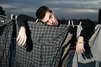 Mike Skinner of The Streets photographed in the East Village NYC on Mar. 1, 2004

Photo; Rahav Segev/Photopass.com