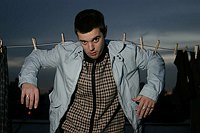 Mike Skinner of The Streets photographed in the East Village NYC on Mar. 1, 2004

Photo; Rahav Segev/Photopass.com