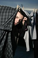 Mike Skinner of The Streets photographed in the East Village NYC on Mar. 1, 2004

Photo; Rahav Segev/Photopass.com