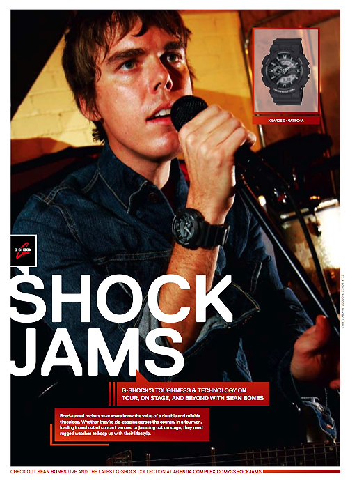 Sean Bones for Complex Magazine + G-Shock