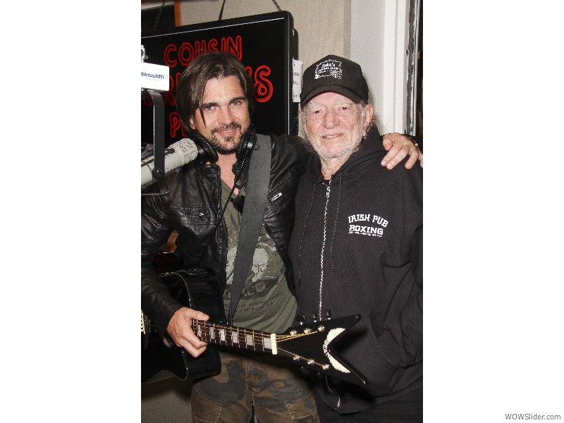 Willie Nelson and Juanes
